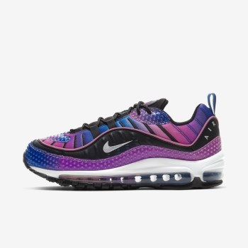 Nike Air Max 98 SE - Női Utcai Cipő - Kék/Lila/Fehér